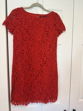 BNWT Zara lace mini dress